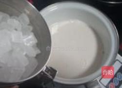 抹茶轻芦荟果冻的做法图解3