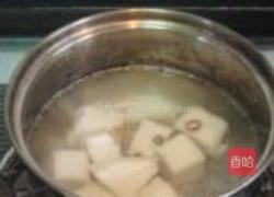 玫瑰花酒酿年糕汤的做法图解2