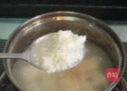 玫瑰花酒酿年糕汤的做法图解3