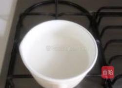 红豆沙奶冻的做法图解2