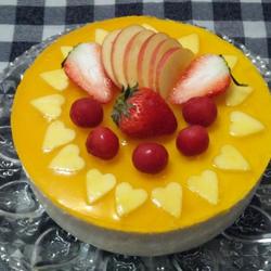 水蜜桃慕斯蛋糕的做法[图]