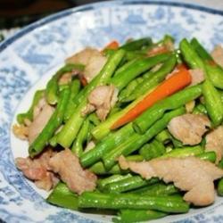 肉片炒豇豆的做法[图]