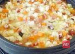 塔吉锅什锦芋头饭的做法图解13