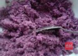 紫薯发糕的做法图解1