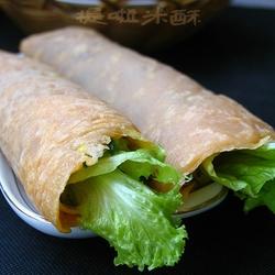 胡萝卜杂粮煎饼的做法[图]