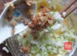 鸡蛋瓠子肉糜面饼的做法图解5