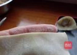 鲜肉荠菜大馄饨的做法图解3