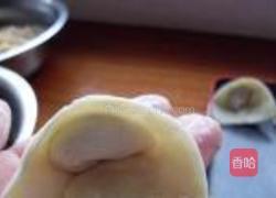 鲜肉荠菜大馄饨的做法图解4