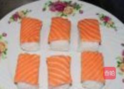 三文鱼寿司的做法图解5