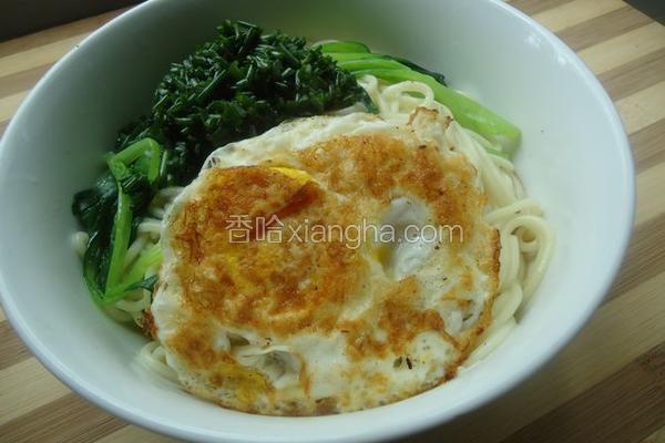沙葱鸡蛋面