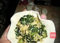 荠菜鸡蛋馅饼的做法图解12