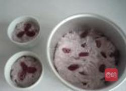紫薯蜜豆发糕的做法图解4
