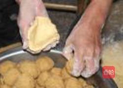 豆沙糯米果的做法图解4