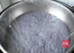 黑米面馒头的做法图解3