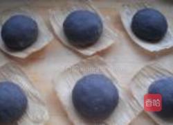 黑米面馒头的做法图解5