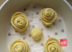 玉米玫瑰馒头的做法图解12