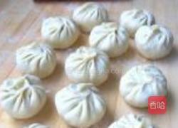 槐花水煎包的做法图解12