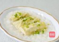 百叶包煮粥的做法图解8