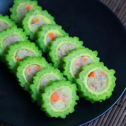 肉末土豆酿苦瓜的做法[图]