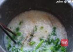 剥皮鱼西洋菜粥的做法图解6