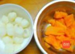 牛奶木瓜山药的做法图解8