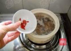 枸杞黑豆粥的做法图解5