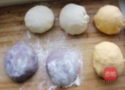 三色蒸层饼的做法图解2