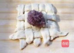 绣球蓝莓酥的做法图解8