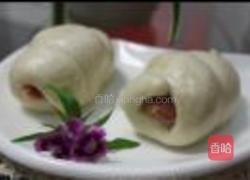 牛奶香肠馒头卷的做法图解12