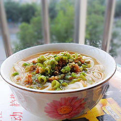 肉末豆角手擀面的做法[图]