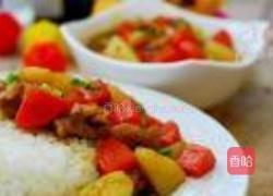 咖喱土豆鸡肉饭的做法图解8