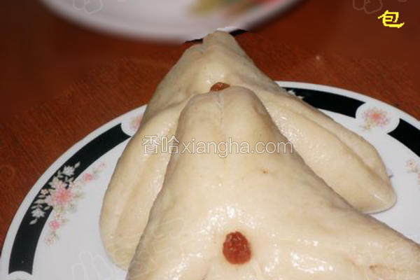 豆沙三角包