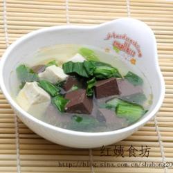 鸭血豆腐汤的做法[图]