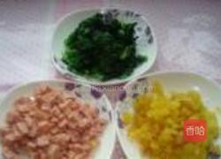 菠菜鸡蛋饼的做法图解2