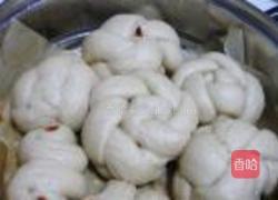 奶香莜面花馒头的做法图解13