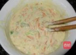 豌豆鸡蛋饼的做法图解6