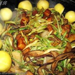 红焖肉炖三干的做法[图]