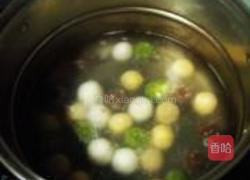 五福芝麻汤圆的做法图解10