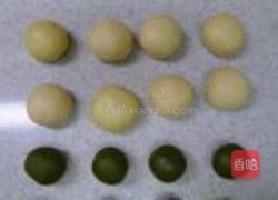 抹茶红豆酥的做法图解9