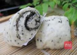 黑芝麻馒头的做法图解23