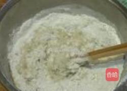 糯米豆沙芝麻炸糕的做法图解4