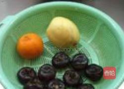 马蹄香梨橘子水的做法图解1
