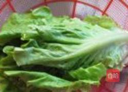 生菜大排面疙瘩的做法图解2