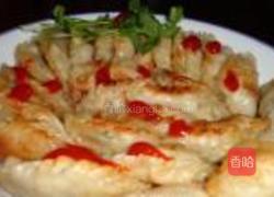 双菇馅蛤蜊式煎饺的做法图解6