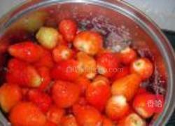 糖水草莓的做法图解5
