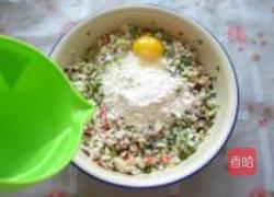 韭菜蘑菇饼的做法图解6