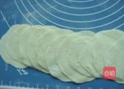 番茄鸡蛋薄荷煎饺的做法图解7