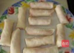 蟹肉春卷的做法图解13
