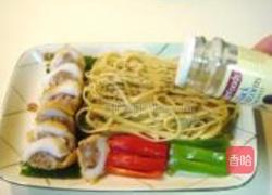 酥核桃釀墨鱼意面的做法图解27