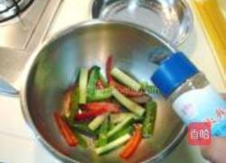 酥核桃釀墨鱼意面的做法图解7